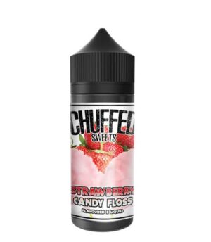 CHUFFED SWEETS - STRAWBERRY CANDY FLOSS