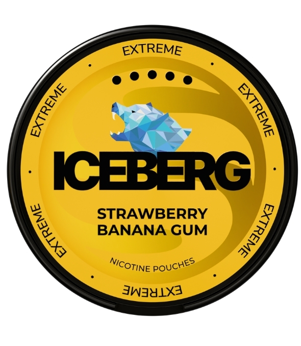 ICEBERG - STRAWBERRY BANANA GUM - 50MG