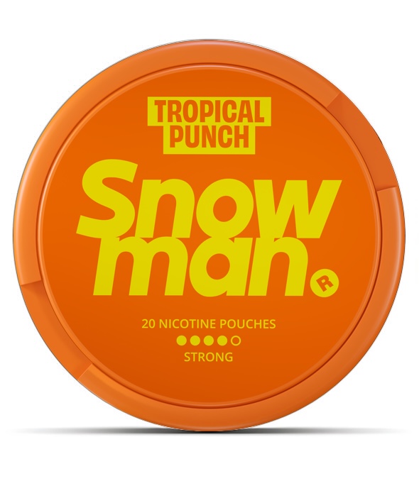 SNOWMAN - TROPICAL PUNCH 12MG