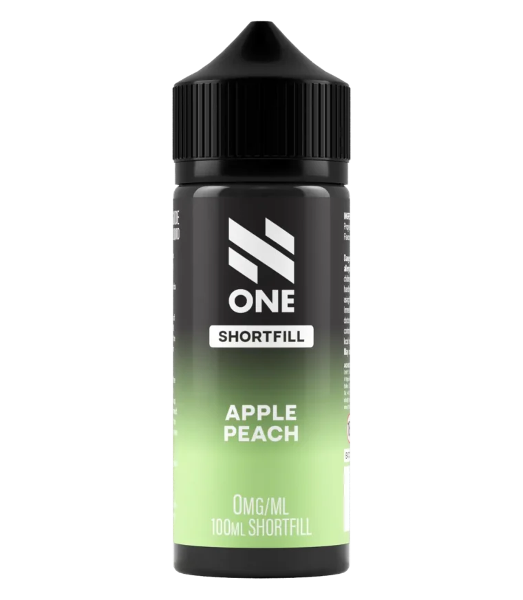 n one shortfill apple peach