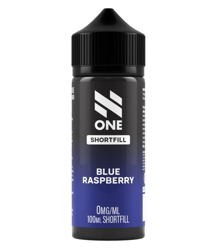 n one shortfill blue raspberry