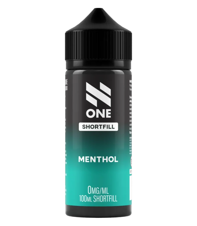 n one shortfill menthol