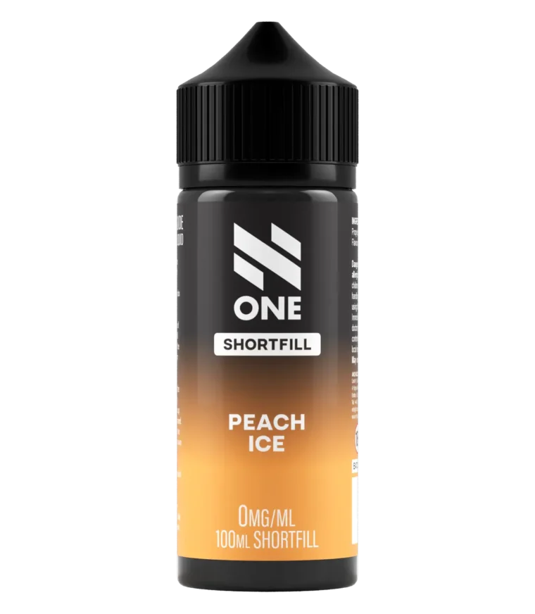 n one shortfill peach ice