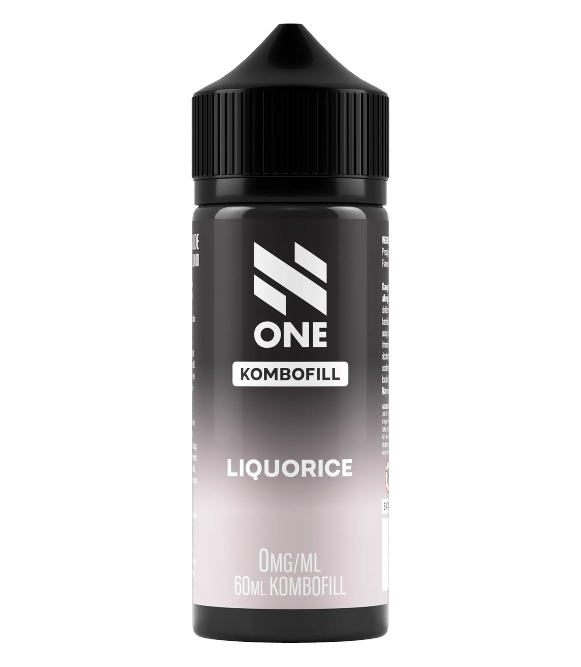 N ONE - KOMBOFILL - LIQUORICE 1 n one kombofill liquorice